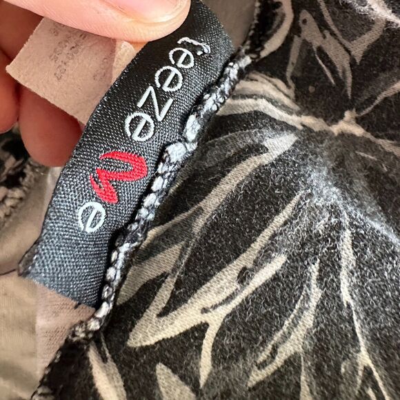 Vintage Y2K Floral Stretch Slim Fitting Mini Party Dress Size 5/6 Teeze Me Gray - Picture 11 of 15